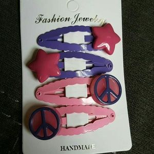 Gymboree peace clips